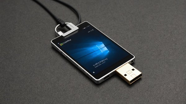 How to install and configure a two-factor authentication system on a Windows 10 machine using YubiKey?