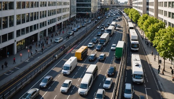 How can AI be used to optimize traffic flow in urban transportation systems?
